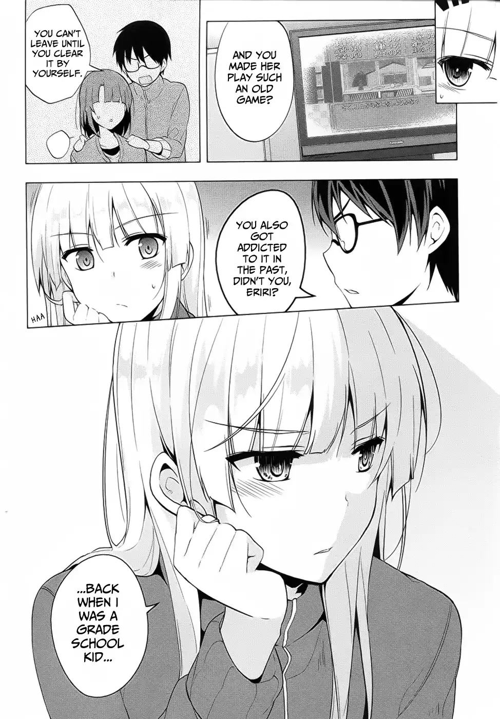 Saenai Kanojo no Sodatekata - Egoistic-Lily Chapter 3 12